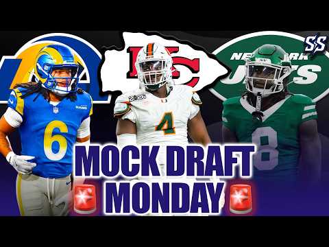 TWO First Round Runningbacks?? - Mock Draft Monday