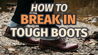How to BREAK IN BOOTS | FASTEST, EASIEST Method | BootSpy