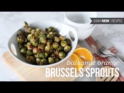 Balsamic Orange Brussels Sprouts