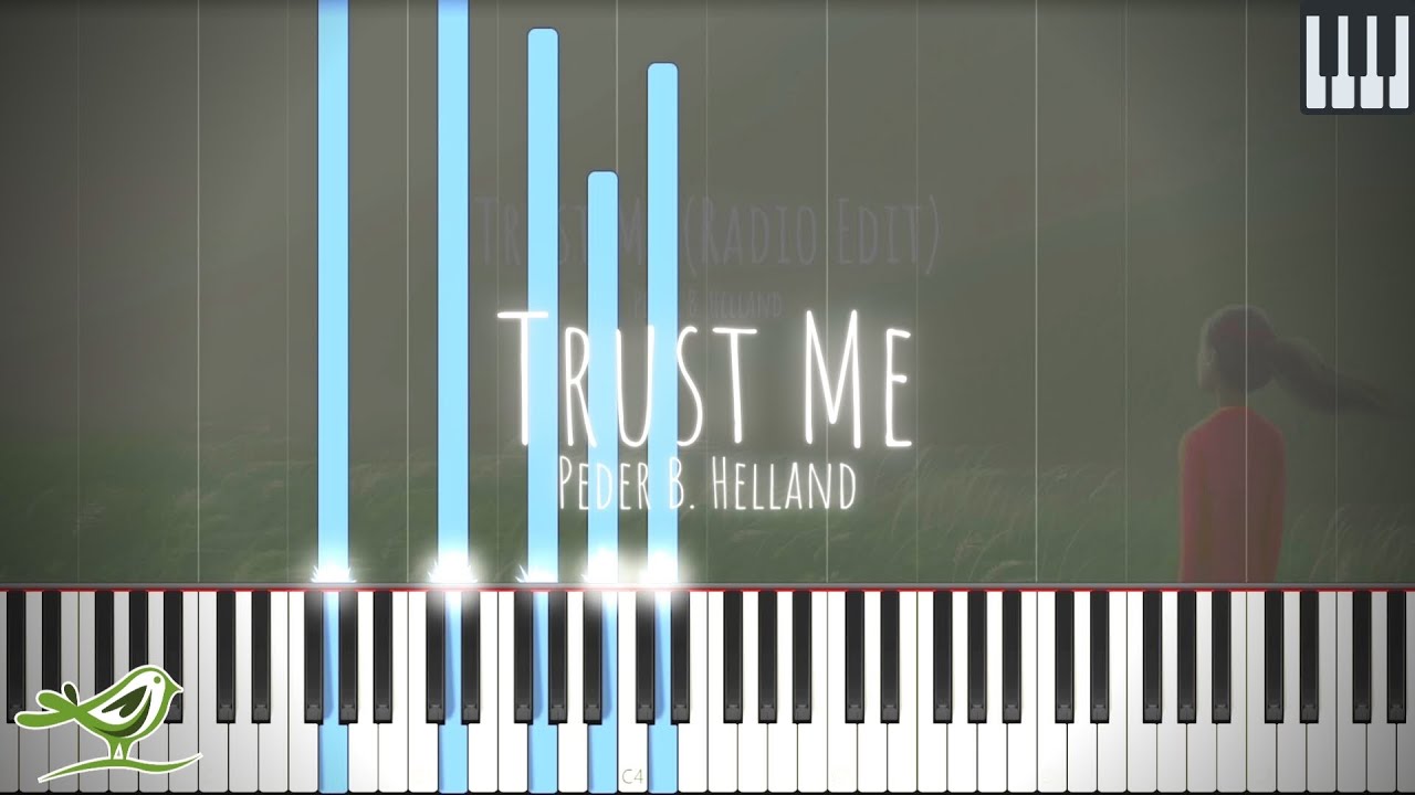 Peder B. Helland - Trust Me (Radio Edit) | Beautiful Piano Tutorial