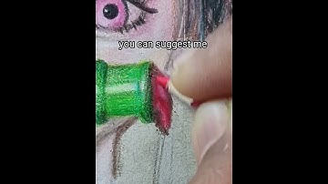 Drawing Nezuko in different art styles 💖#tutorial #shorts