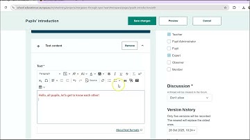 How to create pages on the Twinspace