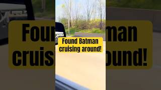 Is that the Batmobile?!?! #batman #driving #cars #superhero #chicagoland #fastcar #driving