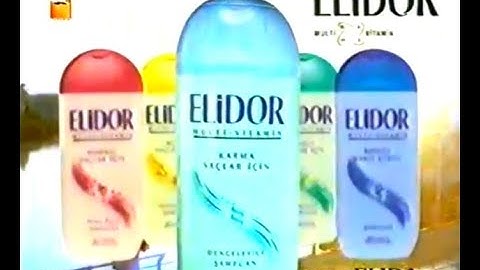 Elidor Balancing Shampoo (v.2) 40s - Türkiye, 1999