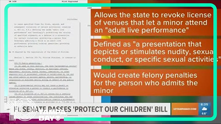 Florida Senate passes bill targeting drag shows