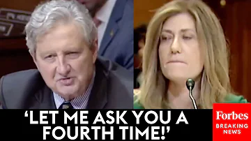JUST IN: Sparks Fly When John Kennedy Mercilessly Grills DEA Administrator: 'Why Don't You Do That?'