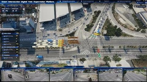 How does VanJee C-V2X smart intersection solution relieves traffic congestion in Bangkok?