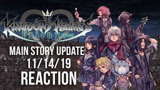 Kingdom Hearts Union X Main Story Update 11/14/19 Reaction