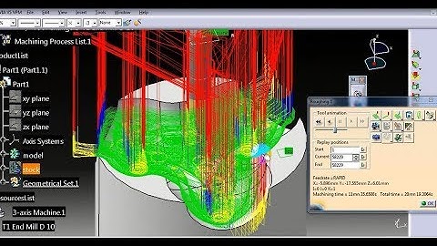 Advanced programming tutorial | Catia surface machining #1