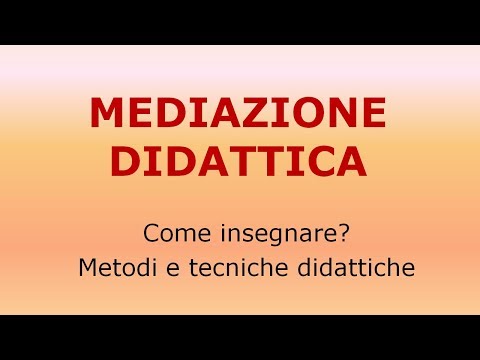 Video: Quale Lezione Per Il Giorno Degli Insegnanti Da Insegnare Agli Insegnanti