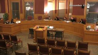 Salt Lake City Council Work Session - 12/12/2023