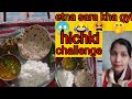 hichki challenge 😊wow etna sara khana finish spicy spicy food