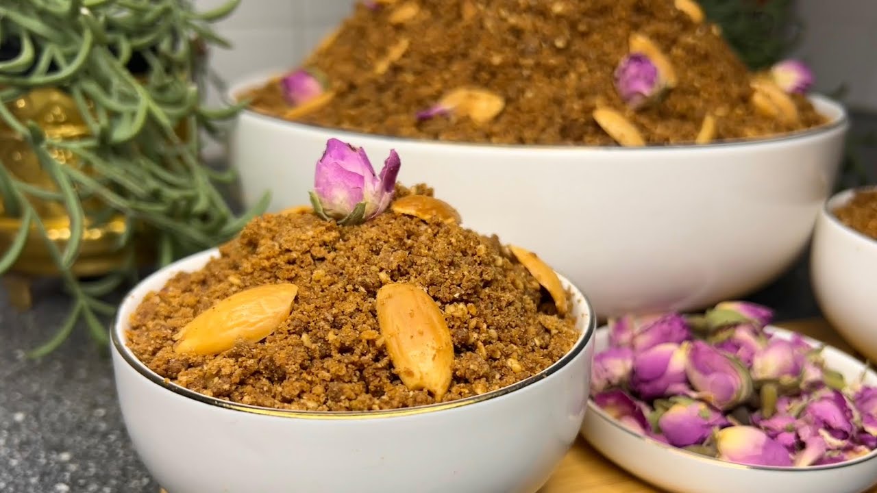 Марокканский селлу (или сфуф) прошлых лет, приготовленный с особой тщательностью и в лучшем виде ...