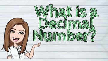 (MATH) What is a Decimal Number? | #iQuestionPH