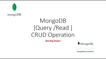 MongoDB - Query /Read Operation -CRUD Operations with Full Demo