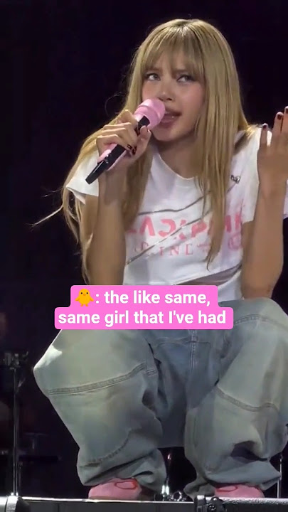 Lisa said that she has a girl 🤪🤣 (chaelisa) #chaelisa #chaelisaisreal #lisa #rose #london