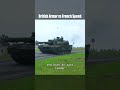 Challenger 2 vs Leclerc — Europe’s Most Different Tanks #military #war