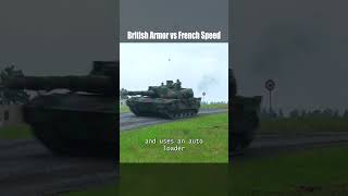 Challenger 2 vs Leclerc — Europe’s Most Different Tanks #military #war