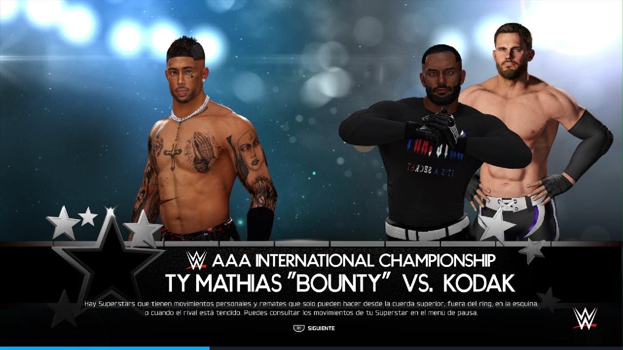 Ty Bounty vs Kodak ||AAA Latin american Championship match
