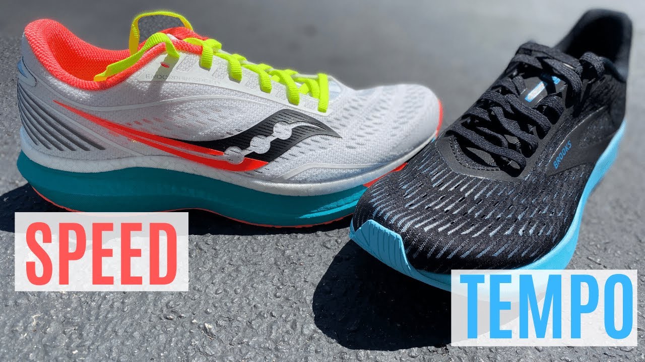 Saucony Endorphin Speed Vs Brooks Hyperion Tempo - YouTube