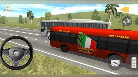 Itallano bus driving simulator Indian sleeper bus 3d game video vito Trans open world bus driving 