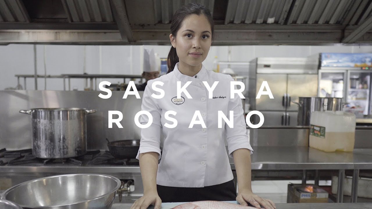 Chef Saskyra Rosano Young And Relentless Chef From Indonesia