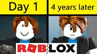 First Day vs. Last Day Of Playing Roblox