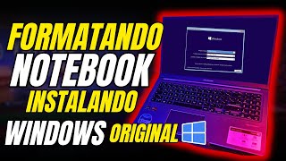 Como Formatar Notebook ou Computador do zero 2024 #tutorial #dozero