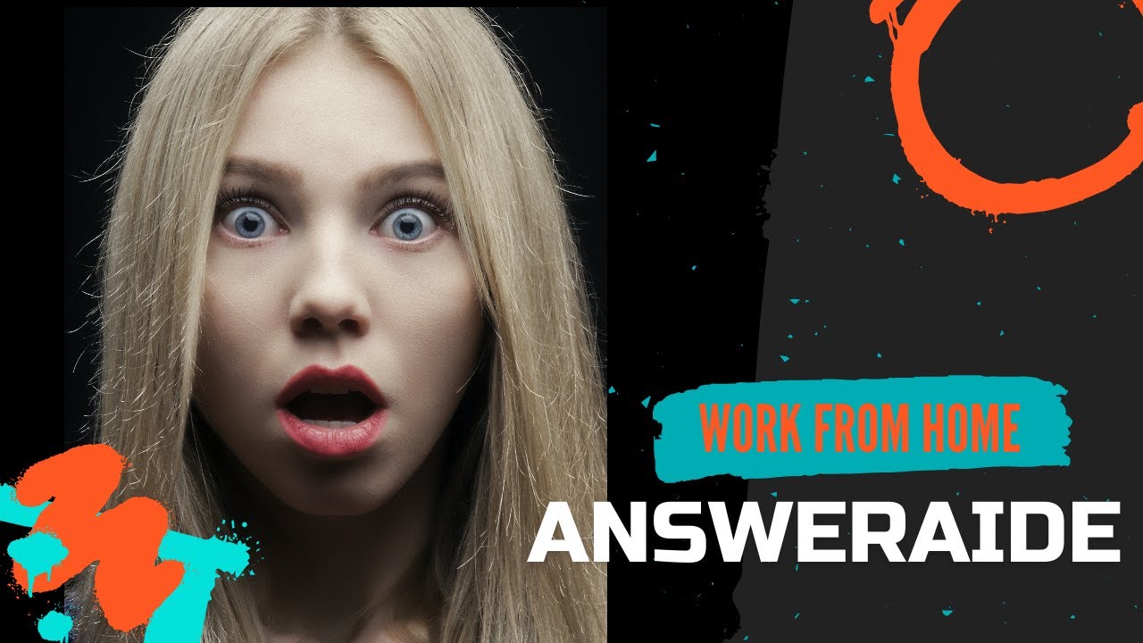 Work from home with answer aide pay is 10 14 per hour youtube