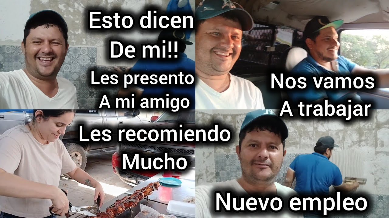 ESTO DICE DE MI!! 🥰🥰🥰LES PRESENTO A MI AMIGO😊LES RECOMIENDO MUCHO🍽🍽NUEVO EMPLEO 