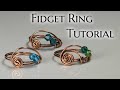 Easy Fidget Rings: Beginner Friendly: Wire Wrapping Tutorial: DIY Jewelry