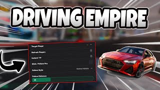 NEW SCRIPT Driving Empire – AUTOFARM , AUTO JOB ,INSTANT TP OP 2025