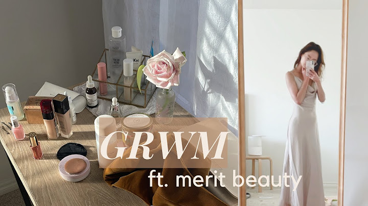 GRWM for prom, 10 years later ft. Merit Beauty