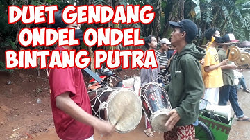 Duet gendang Ondel Ondel Bintang Putra 🔴 Deadly duet of ondel ondel drummer