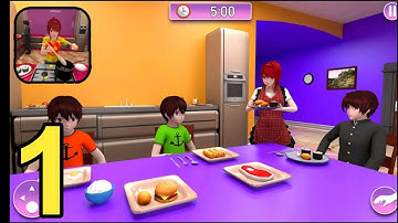 Anime Mother Family Life 3D - Gameplay Walkthrough All Levels Part 1