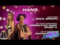 Hans Full Performance &amp; Intro Qualifiers Week 1 | America&#39;s Got Talent Fantasy League 2024