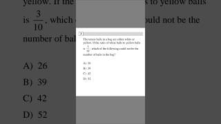 Which Number Is Impossible? | SAT Question #music #maths #satmath