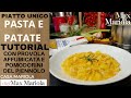 PASTA E PATATE NAPOLITANA CON PROVOLA AFFUMICATA - EASY TUTORIAL #ricetta #facile  ITA ENG RUS SUB