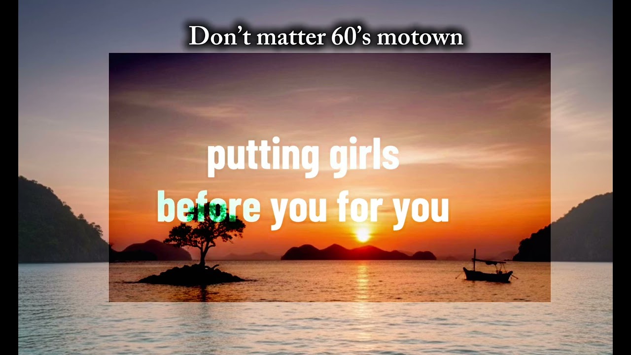 Don’t matter-60’s Motown 