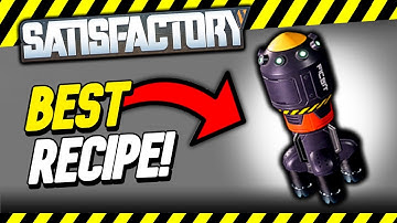BEST RECIPE for BALLISTIC WARP DRIVES in Satisfactory