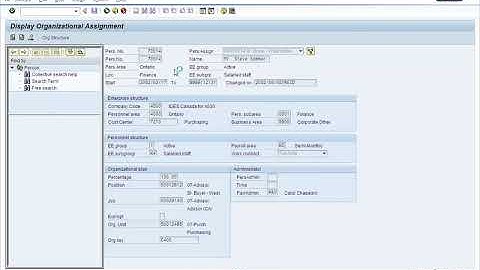 SAP HR Security - Part 3 - Demo 2