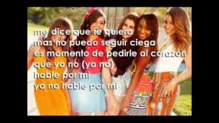 Miniatura del video "Que el Corazón No Hable por Mi (Acoustic)- Fifth Harmony (Letra/Lyrics)"