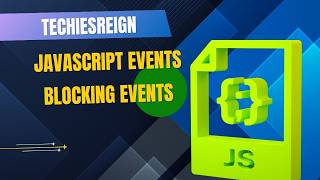 JavaScript Events - Blocking Events