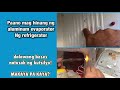 How to soldering aluminum evaporator ng refrigerator (natusok ng kutsilyo dalawang beses)