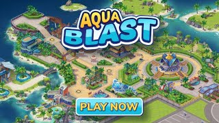 Aqua Blast: Fish Matching 3 Puzzle & Ball Blast Gameplay Android | New Game screenshot 5