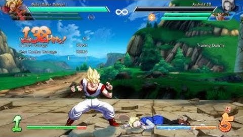 DBFZ - Android 18 corner 2H TOD combo (18 Bardock SSJ Goku 1 bar start)