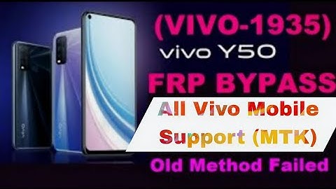 Forgot Password & Frp Bypass Unlock Vivo Y50 Just One Click Solutions On Unlock Tool #lock #unlock
