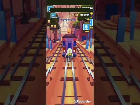 segundo vídeo do canal jogando subway surfers|bati meu recorde??|