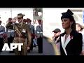 Princess of Wales Lays Wreath at Cenotaph to Mark Anzac Day | APT