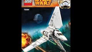 LEGO 75094 Imperial Shuttle Tydirium Instructions LEGO STAR WARS 2015